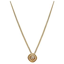 Collier Médaille Dior Doré Doré