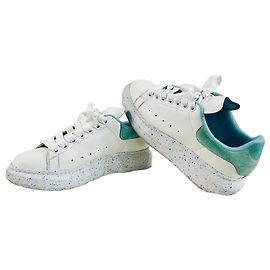 Alexander Mcqueen Sneakers Oversized con suola maculata Blu