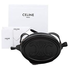 Céline Borsa a tracolla ovale Quir Triope Marrone