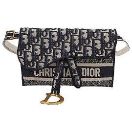 Dior Borsa a tracolla Saddle Slim Pouch Marrone