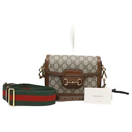 Gucci Mini Borsa Horsebit Marrone Marrone