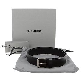 Cinto Balenciaga 90 Marrom em Couro de Bezerro Marrom