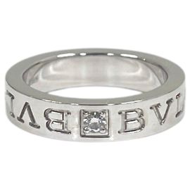 Bulgari Essential Band Diamantring Weiß