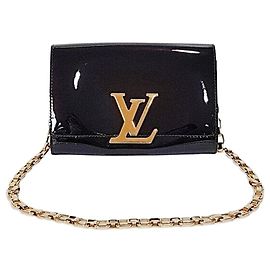 Louis Vuitton Bolsa de Ombro com Corrente Louise GM Marrom
