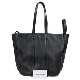 Balenciaga Cabas Large Tote Bag Black Black