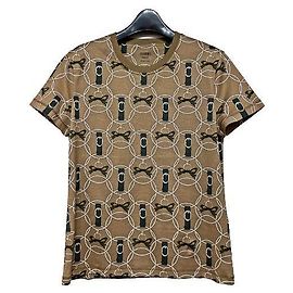 Hermès Khaki Ribbon Round Short Sleeve Braun