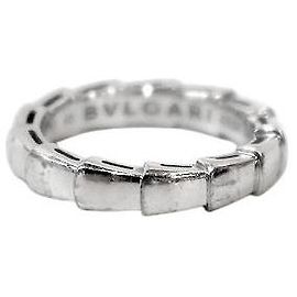 Bulgari Serpenti Viper Ring Size White Gold White