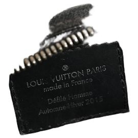 Louis Vuitton Sac à épaule Amazon Christopher Nemeth en toile Damier Graphite noire Noir
