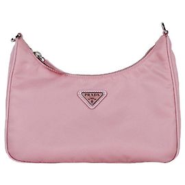Prada Borsa a tracolla Re-edition in Re-Nylon Marrone