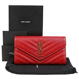 Autre Marque Monogram Flap Long Wallet Multiple colors
