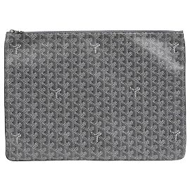 Goyard Sena GM Clutch Special Grey Marrone