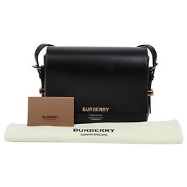 Burberry Borsa Grace Small da donna Nero Nero