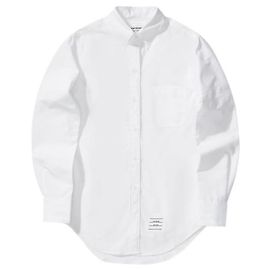 Thom Browne Camisa Classic de algodón Oxford Blanco