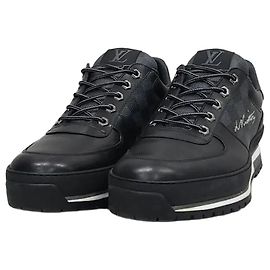 Louis Vuitton Sneakers Harlem Damier Graphite Marrone