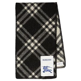 Burberry [Limited Edition] Cachecol de lã xadrez Multicor