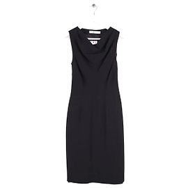 Abito in seta nero Dior Nero