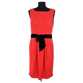 Giorgio Armani Red Viscose Dress Red