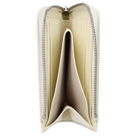 Jil Sander White Leather Wallet with Logo White