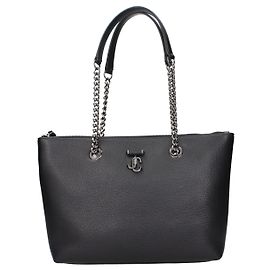Jimmy Choo Borsa a tracolla in pelle nera Nero