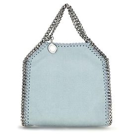 Stella Mc Cartney Blaue Handtasche aus Polyester Blau
