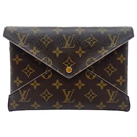Louis Vuitton Clutch Kirimagi Pouch Marrom