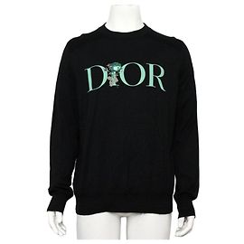 Dior Strickpullover für Herren aus Seidenmischung in Schwarz Schwarz