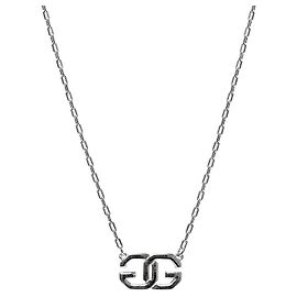 Collier Givenchy en métal argenté Argenté