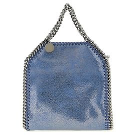 Stella Mc Cartney Sac à main bleu en polyester Bleu