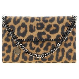 Stella Mc Cartney Pochette en polyester marron Marron