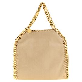 Stella Mc Cartney Sac à épaule en polyester beige Beige
