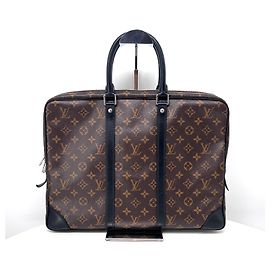 Louis Vuitton Sac Porte-documents Monogram Macassar Multicolore