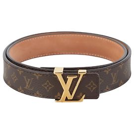 Louis Vuitton Monogram Gold Initial Women's Belt Multiple colors