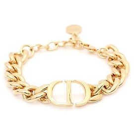 Dior Pulseira Montaigne 30 Dourada Dourado