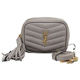 Autre Marque Bolsa de Corrente Monogram Lou Baby Marrom
