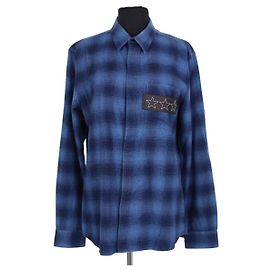 Givenchy Hemd aus Baumwolle Blau Blau