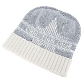 Dior Gorro de malha em lã e cashmere Markdown Star Alps Multicor