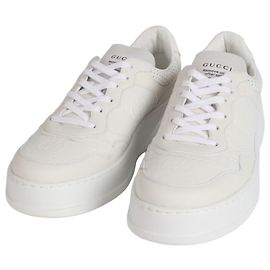 Gucci Bestickte Sneaker Braun Stoff Braun