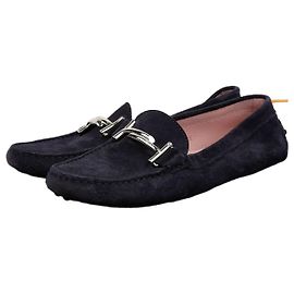 Tod's Mocassin Double Driving Marron
