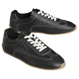 Hermès Sneaker für Herren in Noir Weiß