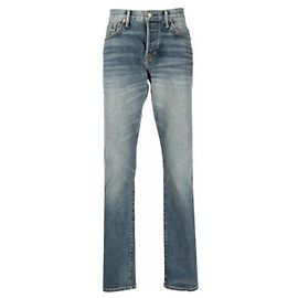 Tom Ford Blauer Stretch Slim Fit Denim Blau