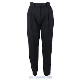 Acne Studios Pants Black Loose Fit Black