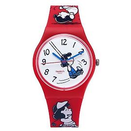 Autre Marque Unisex Urethane Watch Red