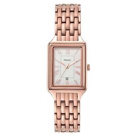 Autre Marque Reloj de metal para mujer (Raquel) Roja
