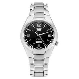Seiko Men's Automatic Metal Watch Silvery Silvery