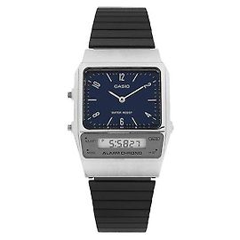 Relógio Casio AQ-800EB-2ADF de metal preto Preto