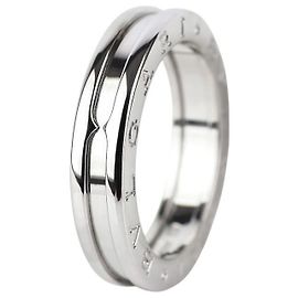 Bulgari Weißgold Ringband Größe Weiß