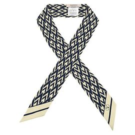 Valentino Sciarpa SHT Pattern Silk Women's Scarf Multicolore