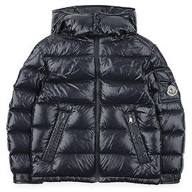 Moncler NEW MAYA Hooded Down Jacket Blue
