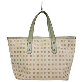 Saco tote Bally Buss Bay em couro marfim Branco