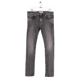 Balenciaga Slim Jeans Grey Denim Grey